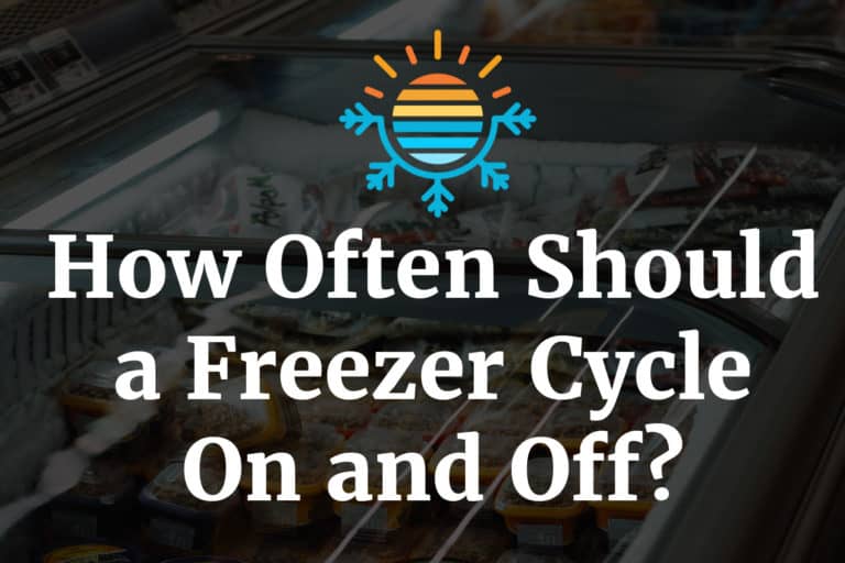 How Often Should a Freezer Cycle On and Off?