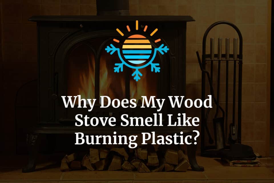 Discover why wood stove smells like burning plastic.