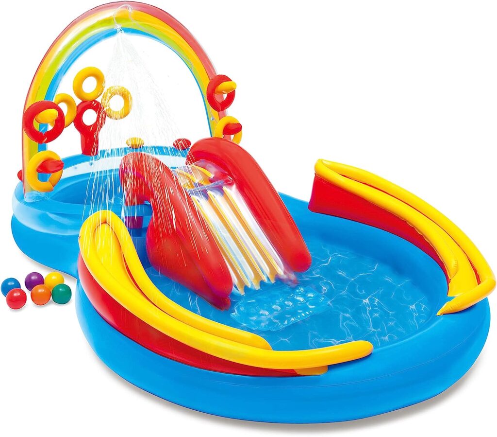 Intex Rainbow Ring Inflatable Play Center